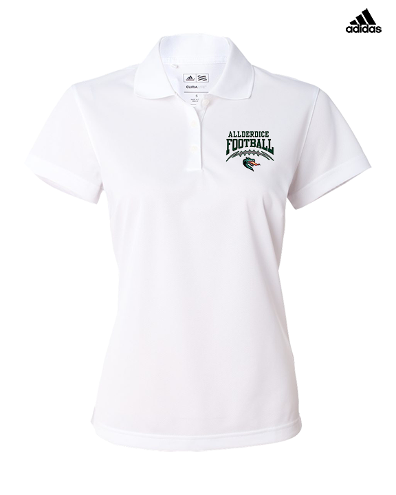 Allderdice HS Football School Football - Adidas Womens Polo