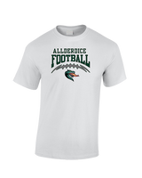 Allderdice HS Football School Football - Cotton T-Shirt