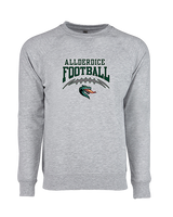 Allderdice HS Football School Football - Crewneck Sweatshirt