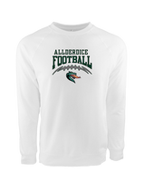 Allderdice HS Football School Football - Crewneck Sweatshirt