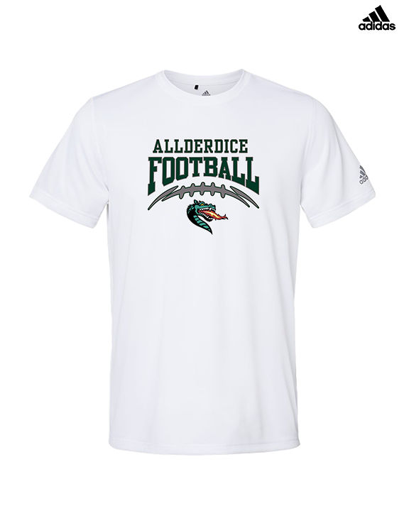 Allderdice HS Football School Football - Mens Adidas Performance Shirt