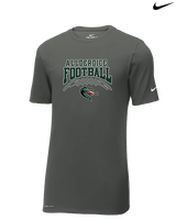 Allderdice HS Football School Football - Mens Nike Cotton Poly Tee