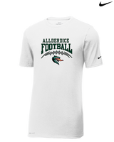 Allderdice HS Football School Football - Mens Nike Cotton Poly Tee