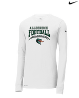 Allderdice HS Football School Football - Mens Nike Longsleeve