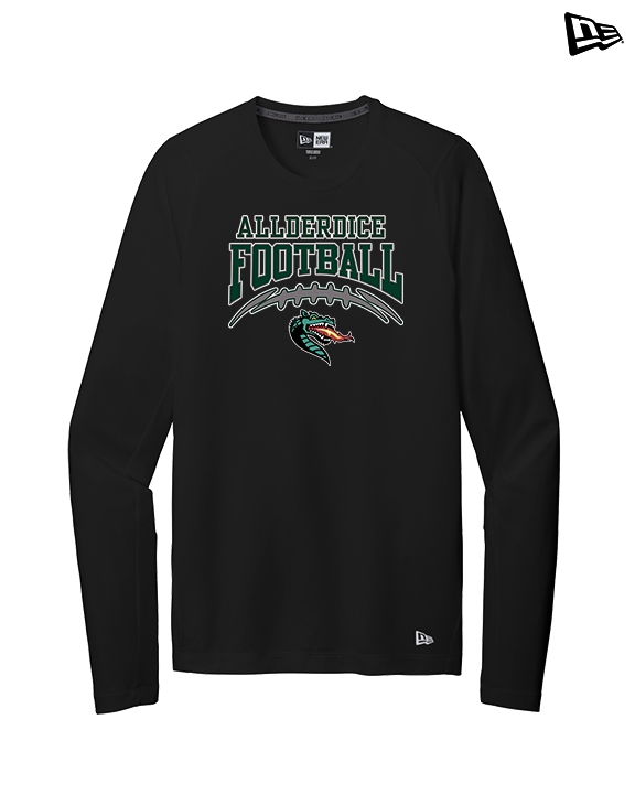 Allderdice HS Football School Football - New Era Performance Long Sleeve