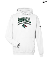 Allderdice HS Football School Football - Nike Club Fleece Hoodie