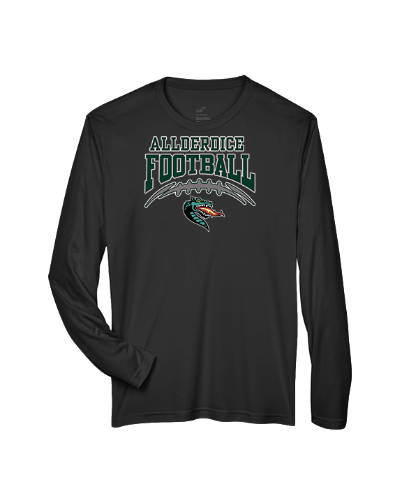 Allderdice HS Football School Football - Performance Longsleeve