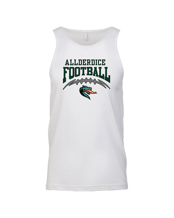 Allderdice HS Football School Football - Tank Top