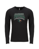 Allderdice HS Football School Football - Tri-Blend Long Sleeve