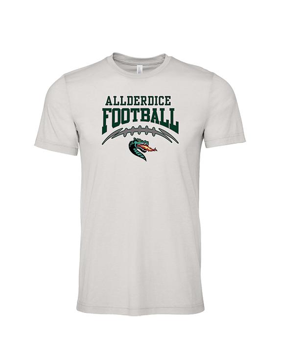 Allderdice HS Football School Football - Tri-Blend Shirt