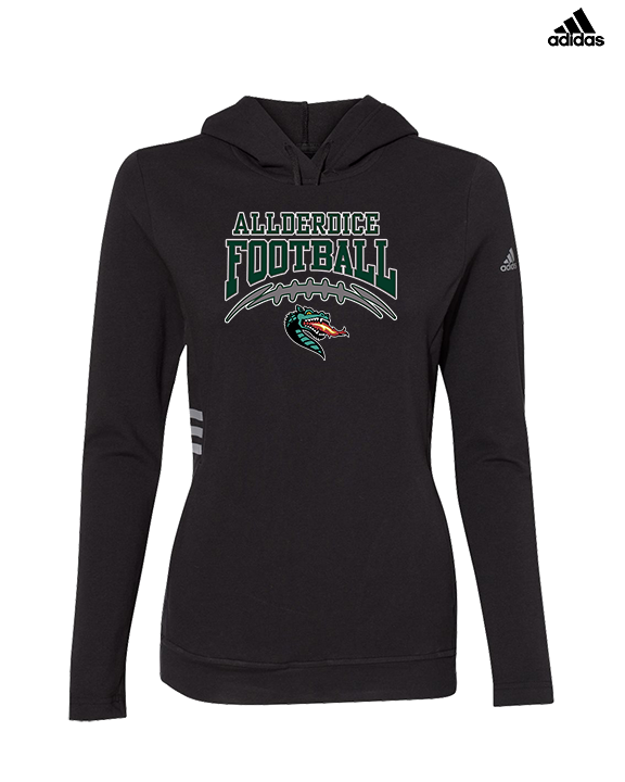 Allderdice HS Football School Football - Womens Adidas Hoodie