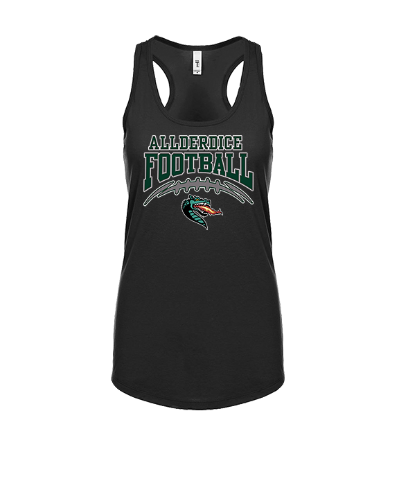 Allderdice HS Football School Football - Womens Tank Top