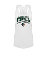 Allderdice HS Football School Football - Womens Tank Top