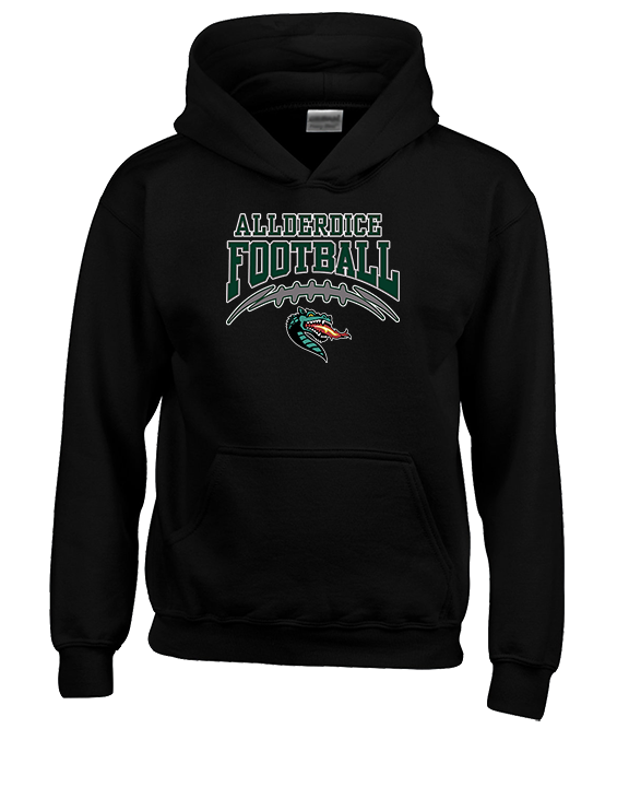 Allderdice HS Football School Football - Youth Hoodie