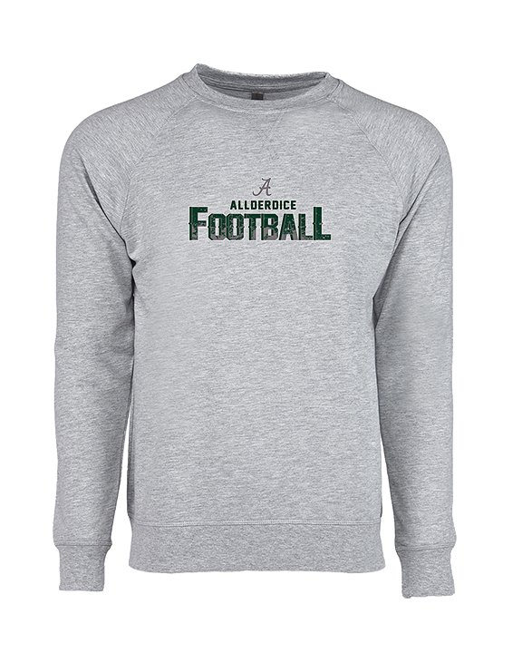 Allderdice HS Football Splatter - Crewneck Sweatshirt