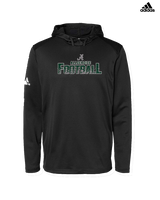 Allderdice HS Football Splatter - Mens Adidas Hoodie