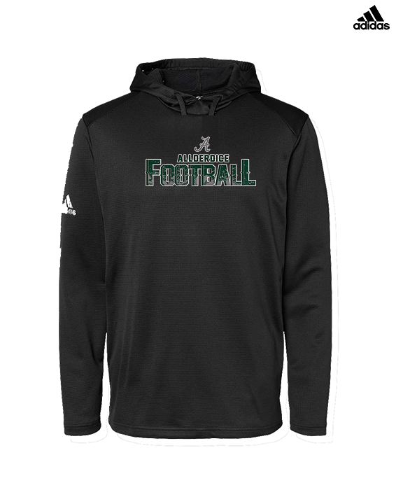 Allderdice HS Football Splatter - Mens Adidas Hoodie