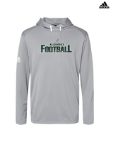 Allderdice HS Football Splatter - Mens Adidas Hoodie