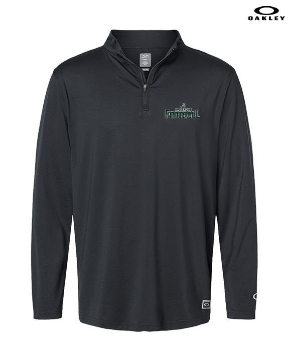 Allderdice HS Football Splatter - Mens Oakley Quarter Zip