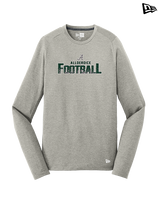 Allderdice HS Football Splatter - New Era Performance Long Sleeve