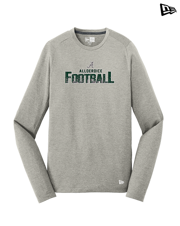 Allderdice HS Football Splatter - New Era Performance Long Sleeve