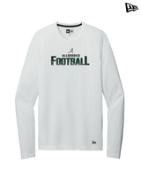 Allderdice HS Football Splatter - New Era Performance Long Sleeve