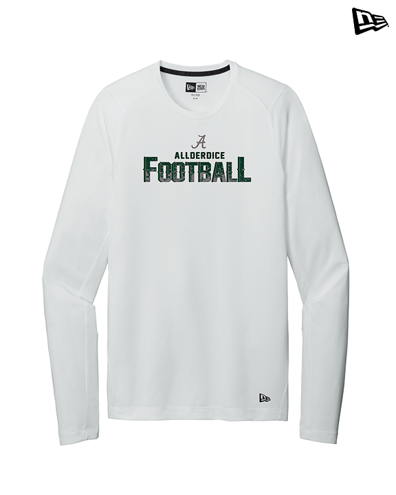 Allderdice HS Football Splatter - New Era Performance Long Sleeve