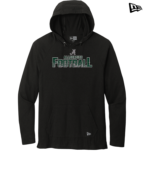 Allderdice HS Football Splatter - New Era Tri-Blend Hoodie