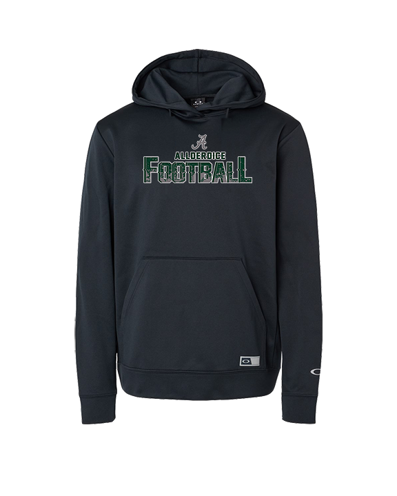 Allderdice HS Football Splatter - Oakley Performance Hoodie