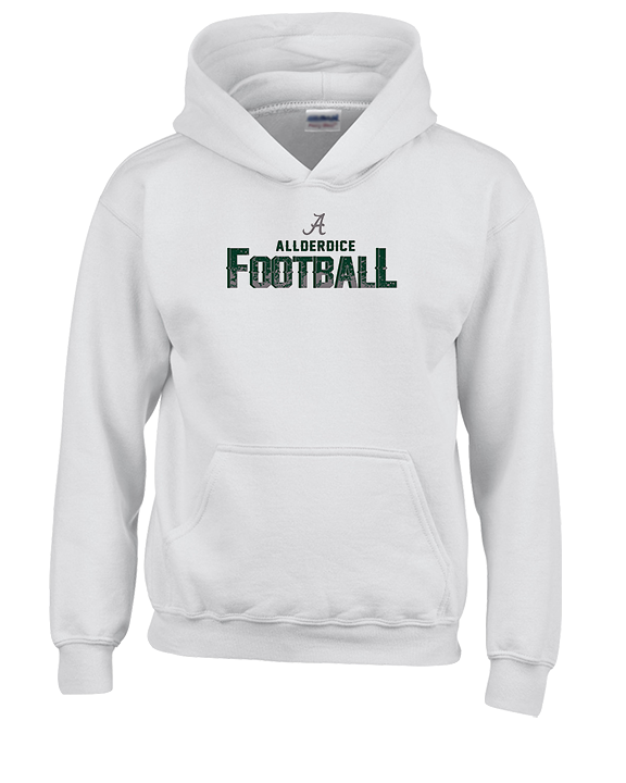 Allderdice HS Football Splatter - Unisex Hoodie