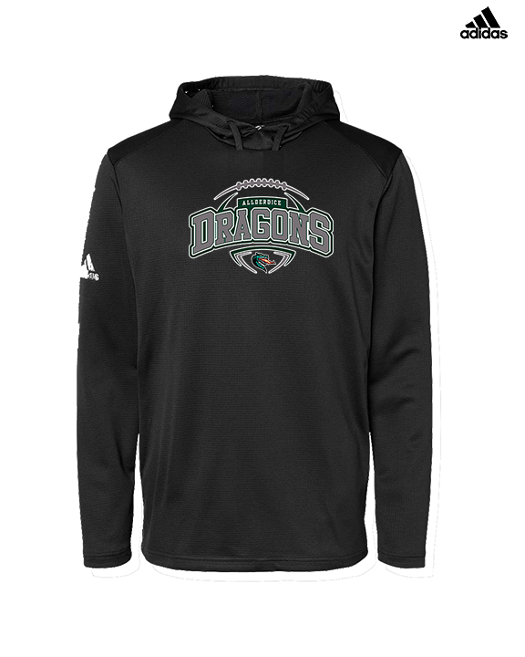 Allderdice HS Football Toss - Mens Adidas Hoodie