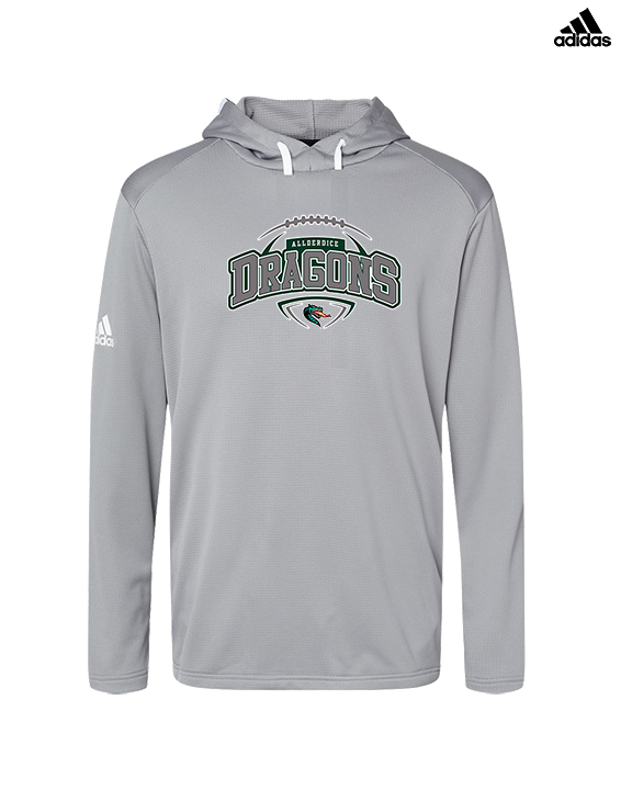 Allderdice HS Football Toss - Mens Adidas Hoodie