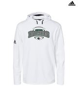 Allderdice HS Football Toss - Mens Adidas Hoodie