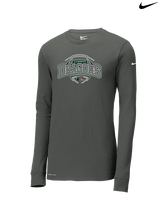 Allderdice HS Football Toss - Mens Nike Longsleeve