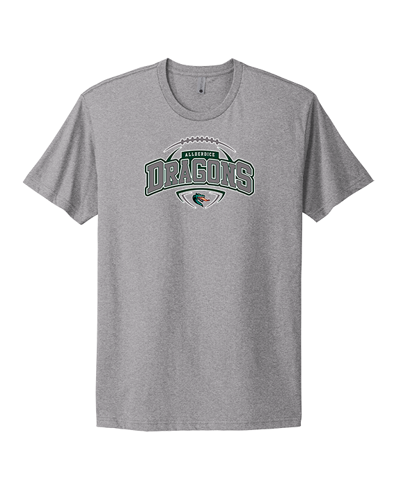 Allderdice HS Football Toss - Mens Select Cotton T-Shirt