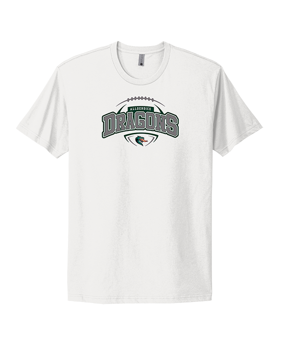 Allderdice HS Football Toss - Mens Select Cotton T-Shirt