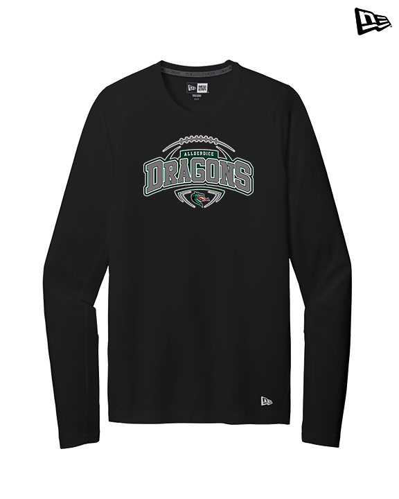 Allderdice HS Football Toss - New Era Performance Long Sleeve