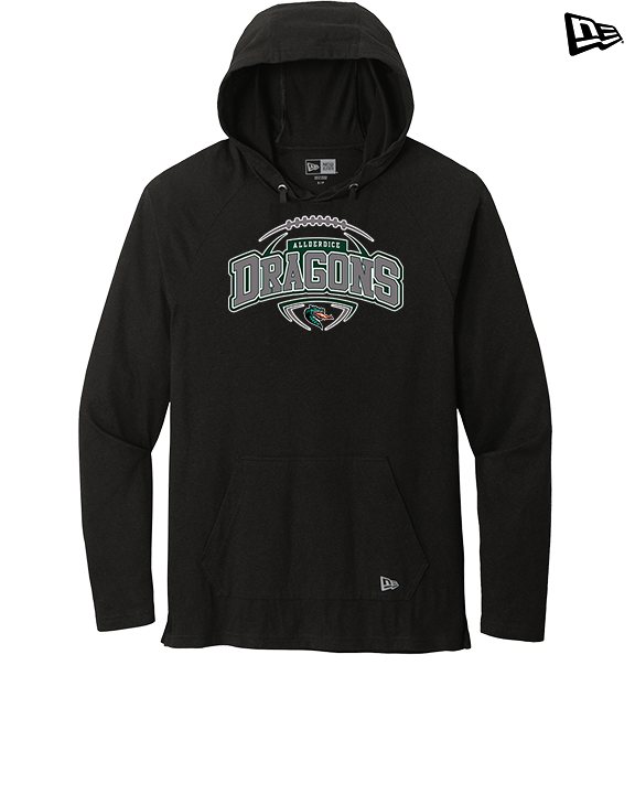 Allderdice HS Football Toss - New Era Tri-Blend Hoodie