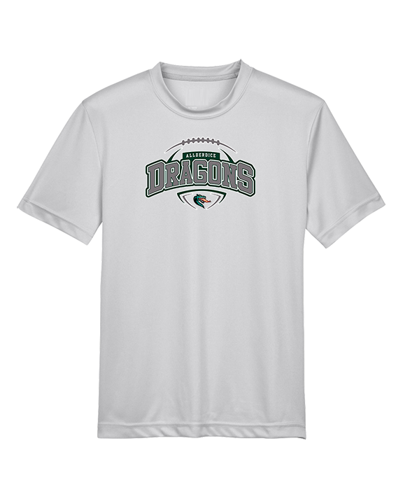 Allderdice HS Football Toss - Youth Performance Shirt