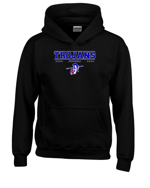 Andover HS  Football Border - Cotton Hoodie