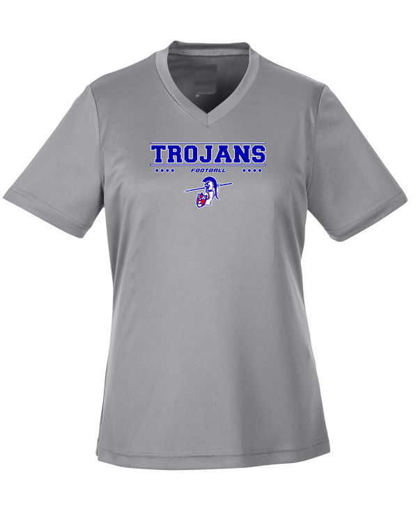 Andover HS  Football Border - Womens Performance Shirt