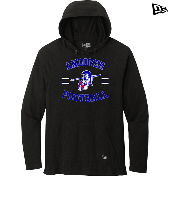 Andover HS  Football Curve - New Era Tri Blend Hoodie