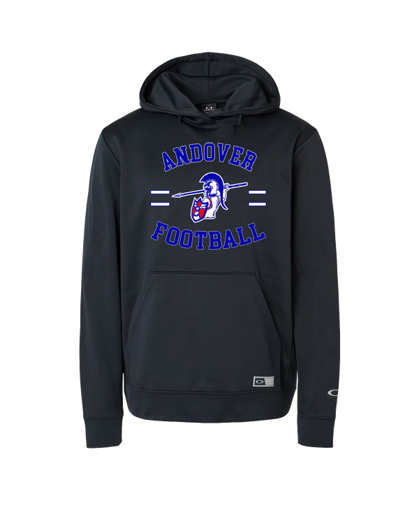 Andover HS  Football Curve - Oakley Hydrolix Hooded Sweatshirt