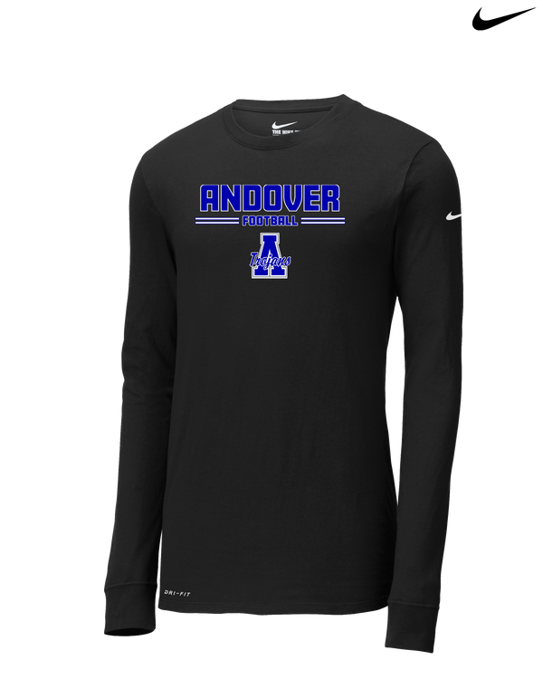 Andover HS  Football Keen - Nike Dri-Fit Poly Long Sleeve