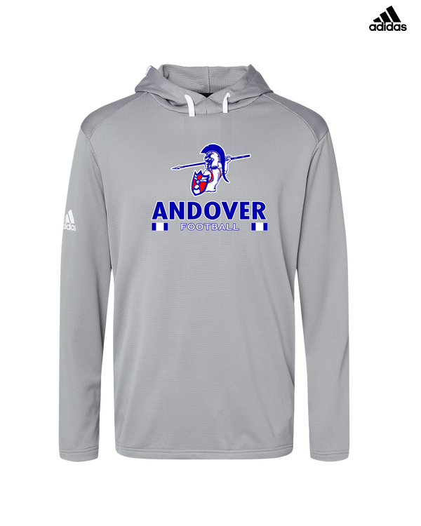 Andover HS  Football Stacked - Adidas Men's Hooded Sweatshirt