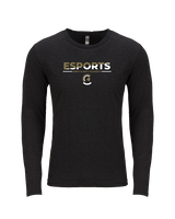 Army & Navy Academy Esports Cut - Tri-Blend Long Sleeve