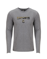 Army & Navy Academy Esports Cut - Tri-Blend Long Sleeve