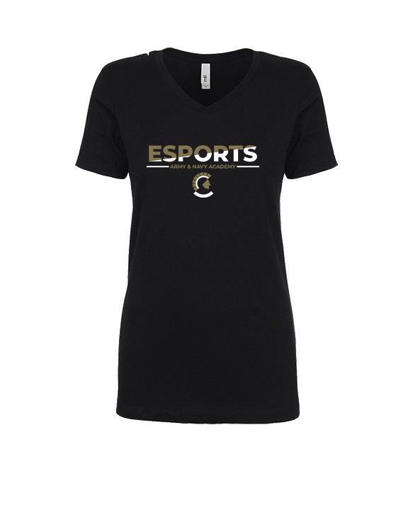 Army & Navy Academy Esports Cut - Womens Vneck