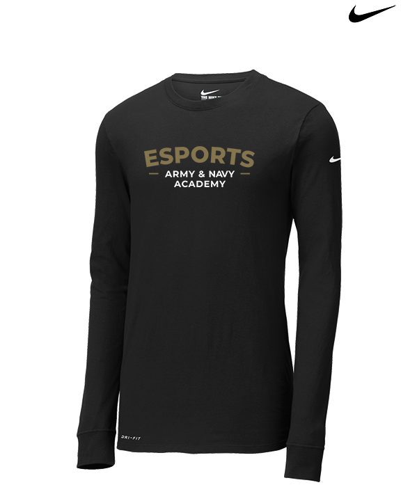 Army & Navy Academy Esports Short - Mens Nike Longsleeve