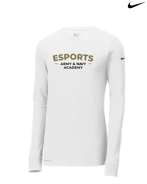 Army & Navy Academy Esports Short - Mens Nike Longsleeve